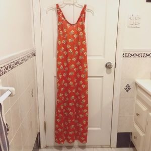 Vintage 1970's Maxi Casual Cocktail dress Size 6/8